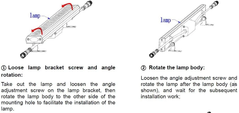 Linear LED Light Wall Washer Bar Linear High Bay DMX for Living Room Sitting Room Working Room